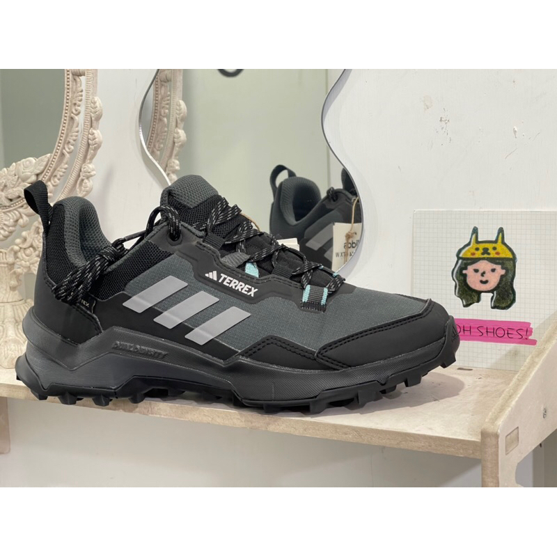 oh shose 👟愛迪達 adidas Terrex AX4 GORE-TEX 登山鞋 女 防水 HQ1051