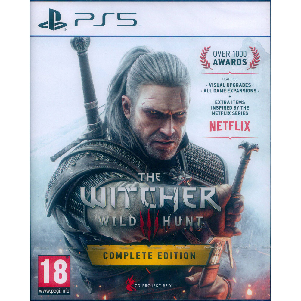 PS5  巫師 3：狂獵 完整版 中英文歐版 WITCHER (包含所有DLC) 中文版 巫師3 狂獵 (一起玩)