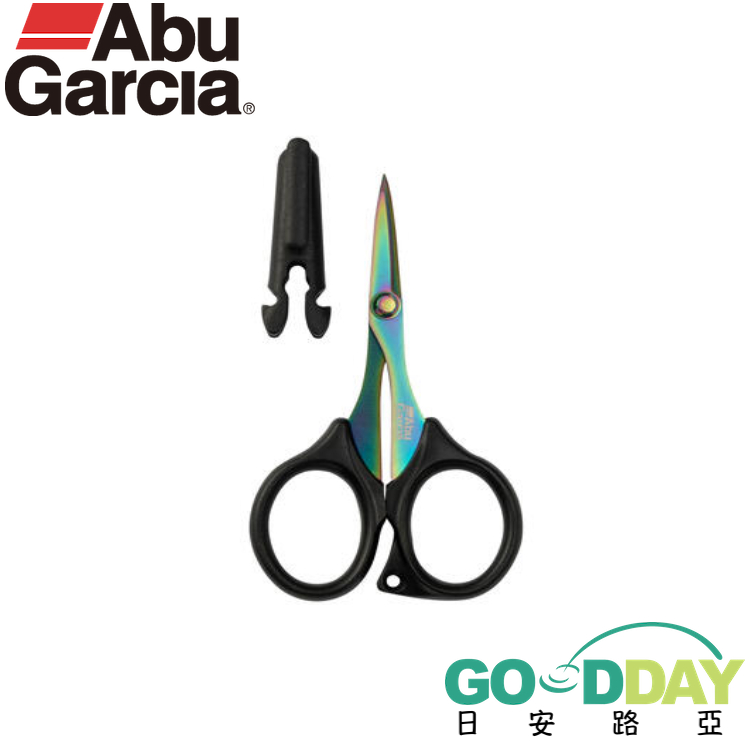 &gt;日安路亞&lt; AbuGarcia Curved Blades PE Scissors 105 PE線剪