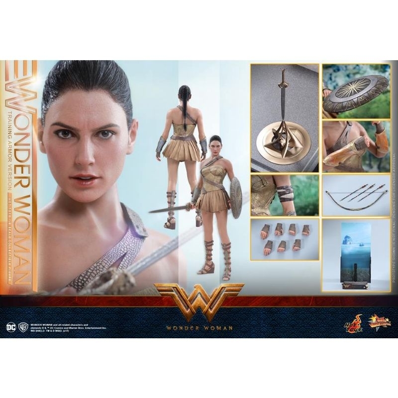 全新 野獸國 Hot Toys – MMS424 -【 神力女超人 】Wonder Woman 輕甲版 非 MMS451