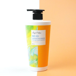 Angie Palace 安婕絲 ▎500mL No.10 暖香橙花香水頭皮淨化洗髮精 ▎深度清潔頭皮也能很有女人味