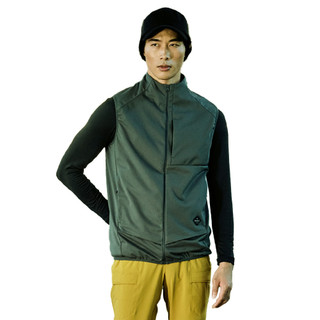 ADISI 男Softshell超輕量調溫防風背心AV2221033 (M-3XL) 騎士綠｜防潑水
