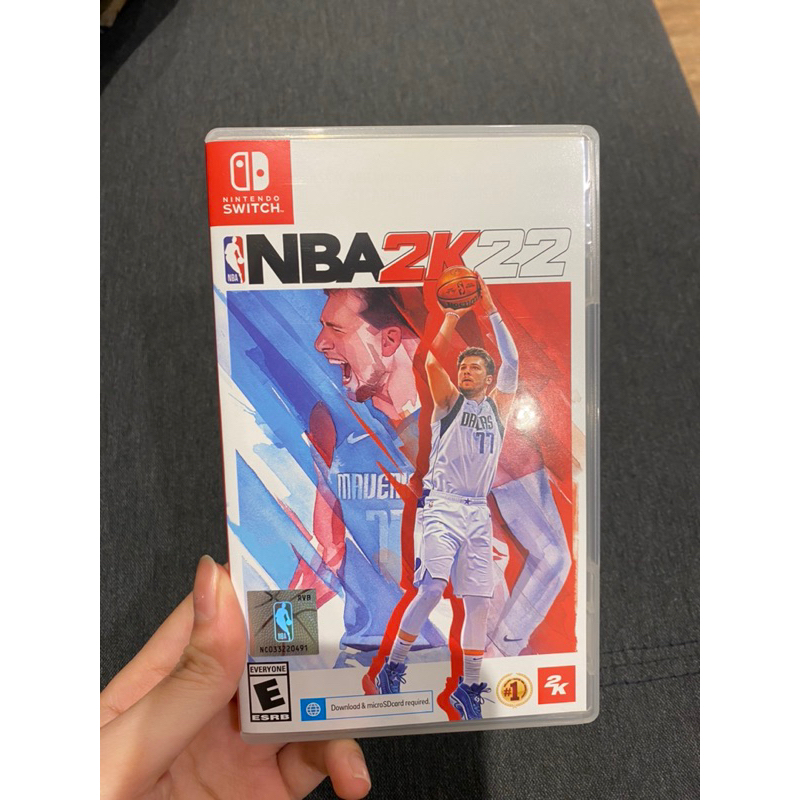 NBA 2k22 switch遊戲片 二手