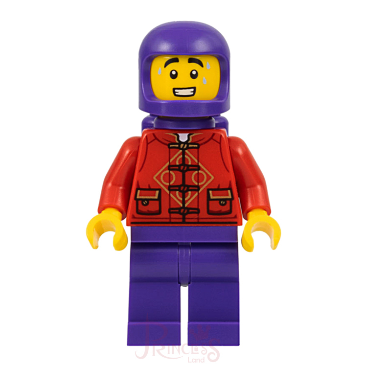 公主樂糕殿 LEGO 樂高 80111 農曆新年遊行 兔年 紫色 太空人 hol319 W013