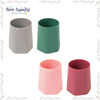 【LMW親子選品】🌿美國 Tiny Twinkle - 安心矽膠水杯組🌿食品級矽膠 矽膠碗 矽膠餐盤 兒童水杯 多款可選