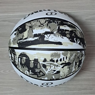 ✩Pair✩ 斯伯丁籃球 SPALDING 室外球 SPA84375 SP 塗鴉系列 街頭黑白 橡膠球 7號球 觸感佳