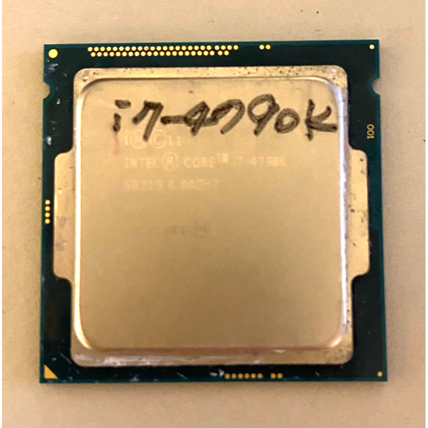 Intel Core i7-4790k 1150 4C8T 模擬八核處理器 頂規王者cpu