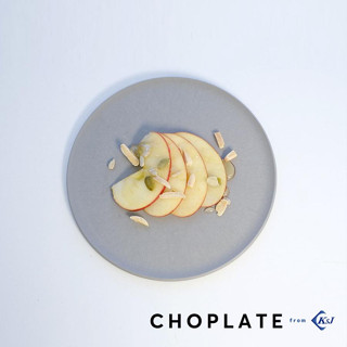 KAWABE CHOPLATE兩用砧板盤/ 17cm/ 岩石灰 eslite誠品