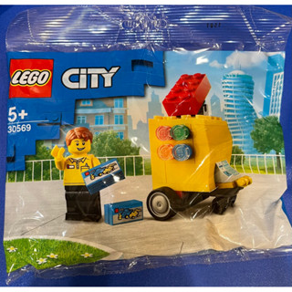 ❗️超人強❗️ 樂高LEGO 30569 城市系列 小攤車 行動攤車 polybag