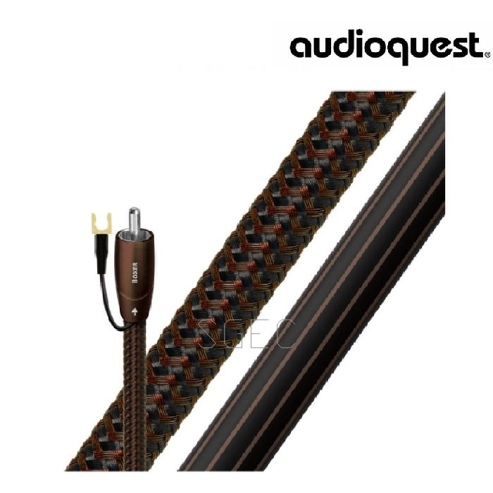美國 AudioQuest 義和團 Boxer 超重低音 訊號線 消除失真  公司貨