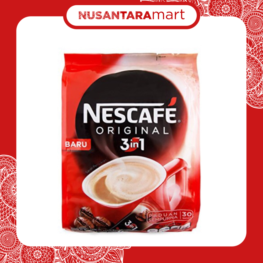 🇮🇩 (印尼店) Nescafe Kopi Original 3in1 三合一咖啡 @17.5g Isi 30