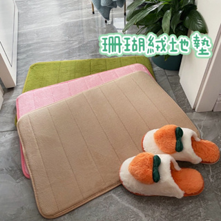 台灣現貨 👍北歐系🌟撞色系地毯 地墊 浴室 吸水 租屋 吸水地墊 廚房地墊 寵物用品