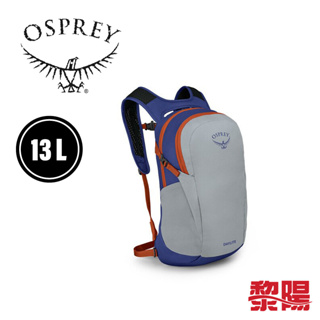 Osprey 美國 Daylite® Plus 13L 登山背包 多袋/後背/登山 銀灰/藍莓 71OS005130