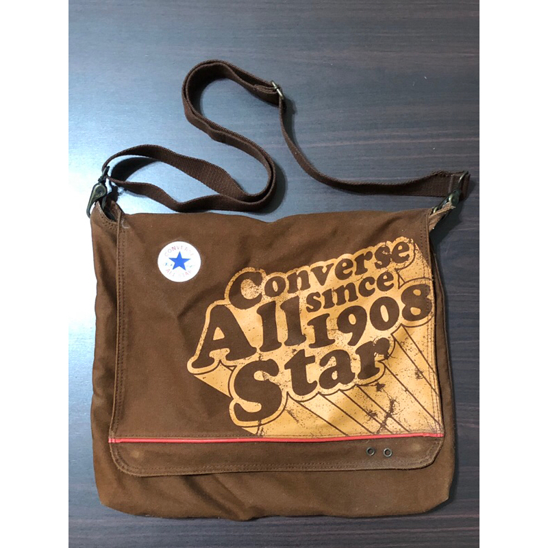 （二手包）Converse All Star since 1908 側背包 郵差包