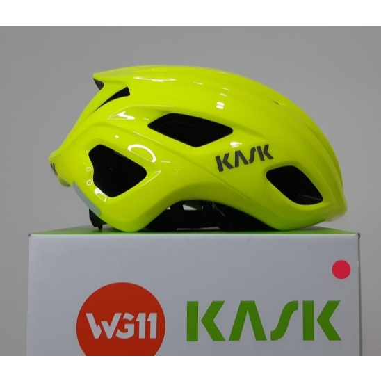 【原廠正品現貨】KASK MOJITO 3 YELLOW FLUO 亮黃色 安全帽頭盔