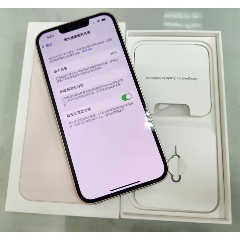 QbiQbi小舖-iphone 13 256g粉-9.5成新