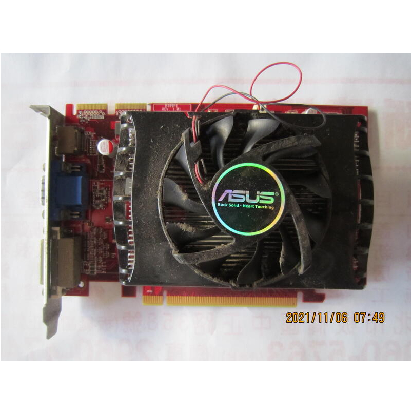 華碩 EAH4670/DI/512M (ATI 4670顯示卡) 512MB DDR3, PCI-E D-sub/DVI