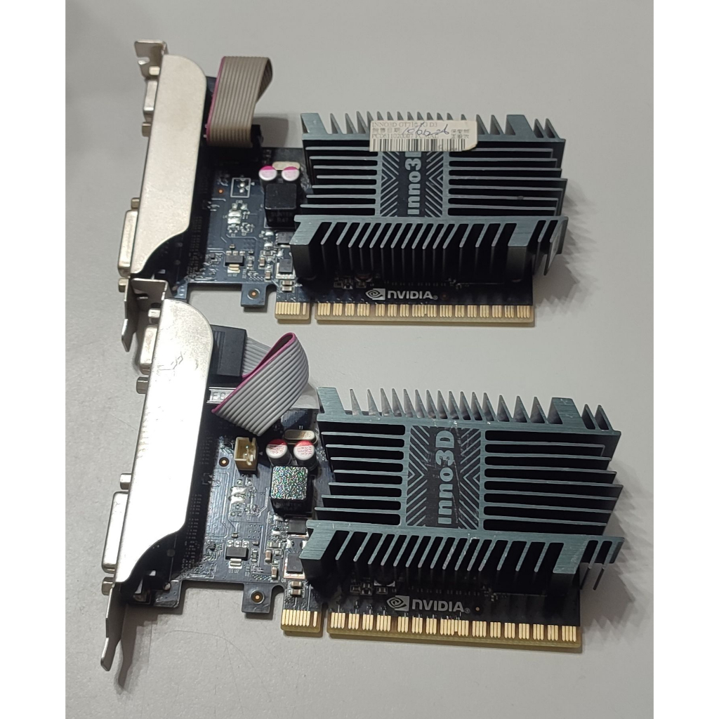 #987 INNO3D GT710 1G DDR3 顯示卡 免供電