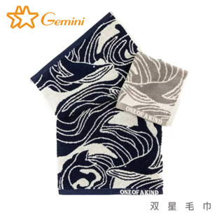 【雙星毛巾Gemini】52赫茲-鯨系列-毛巾/方巾｜柔軟蓬鬆｜吸水透氣｜舒適親膚｜純棉毛巾推薦｜優惠