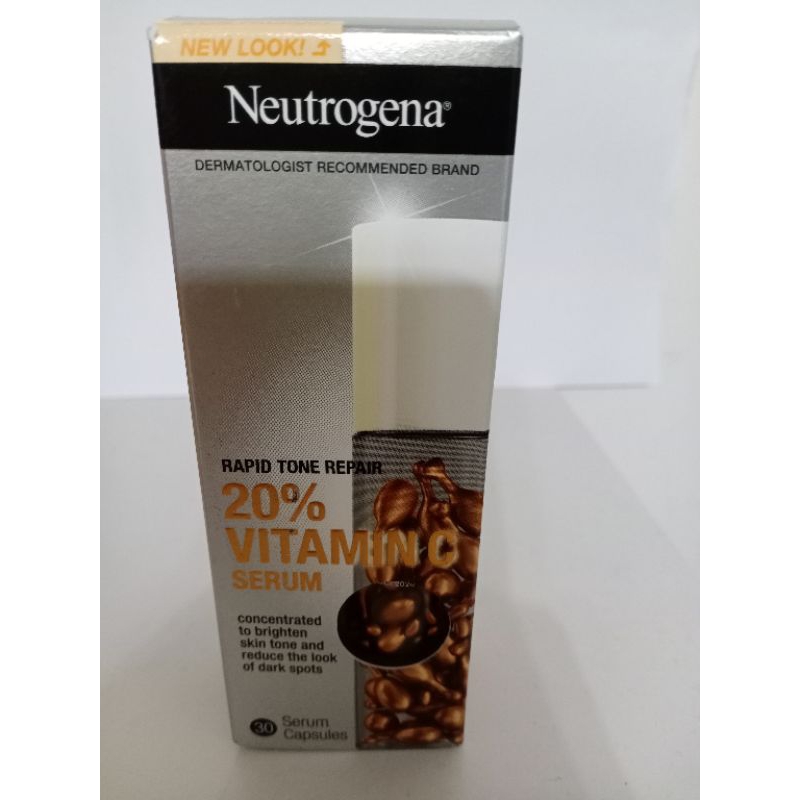 露得清 neutrogena 維他命C膠囊 30顆