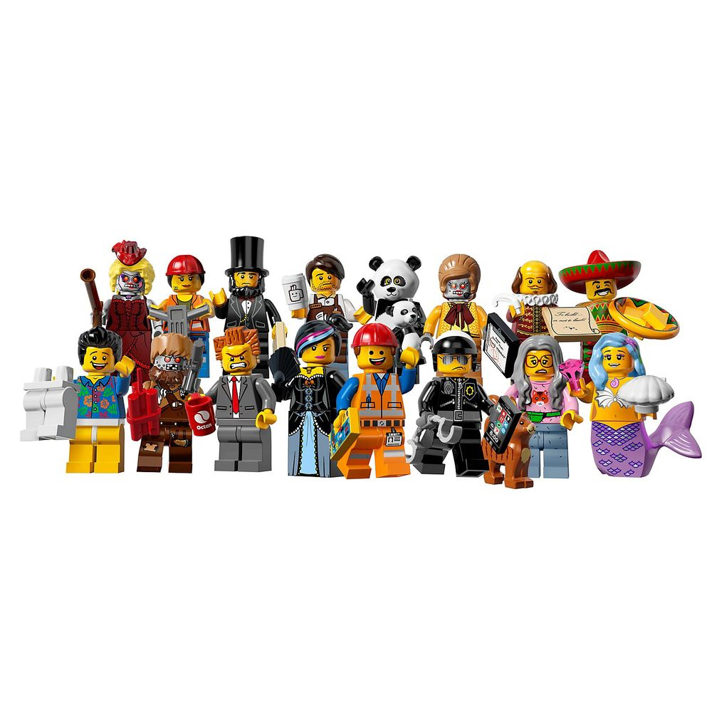 LEGO 樂高 71004 Minifigures The Lego Movie 樂高玩電影 人偶包 全套 16隻