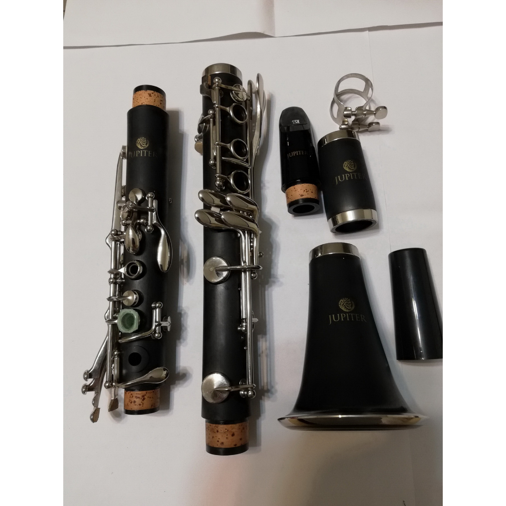 雙燕ABS單簧管 Jupiter JCL-700 膠管黑管豎笛 全配 附吹嘴竹片簧片