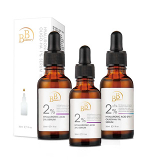 【BB Amino】2% HA玻尿酸B5超導保濕精華 30ml／15ML／50ML／2+1%玻尿酸保濕加強版-極度敗家