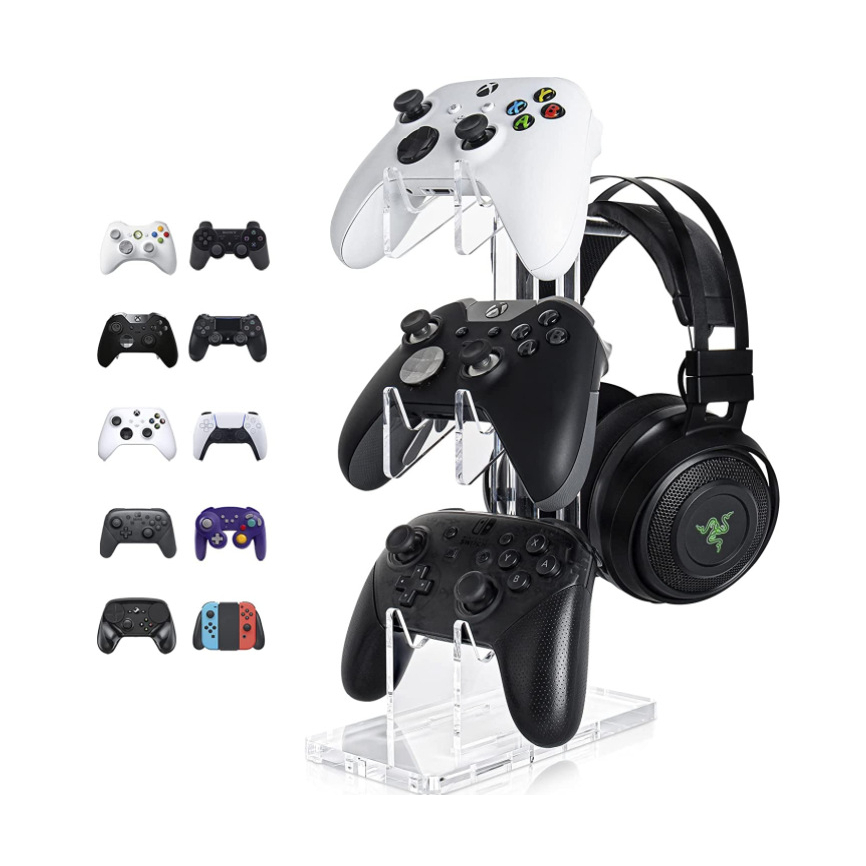 【就是要玩】NS Switch PS5 PS4 XBOX PRO 通用 手把架 展示架 壓克力 收納架 手把收納 支架