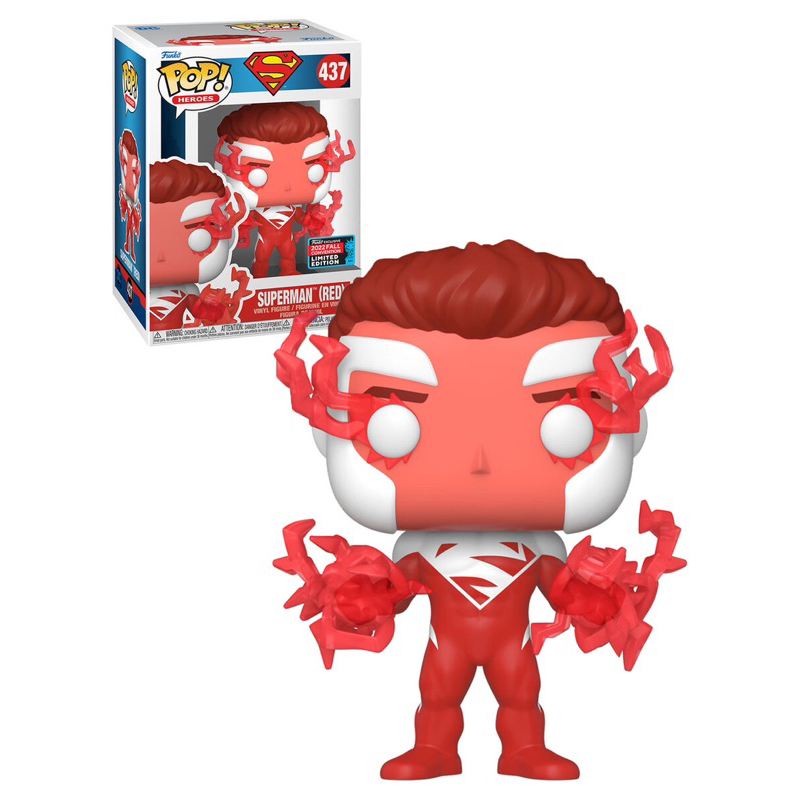 FUNKO POP 437 DC 超人(紅) 2022NYCC Superman red 限定版