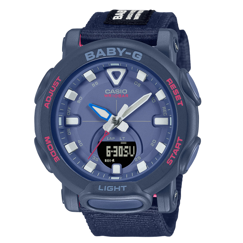 【聊聊甜甜價】CASIO BABY-G 都會經典雙顯腕錶-海軍藍 BGA-310C-2A