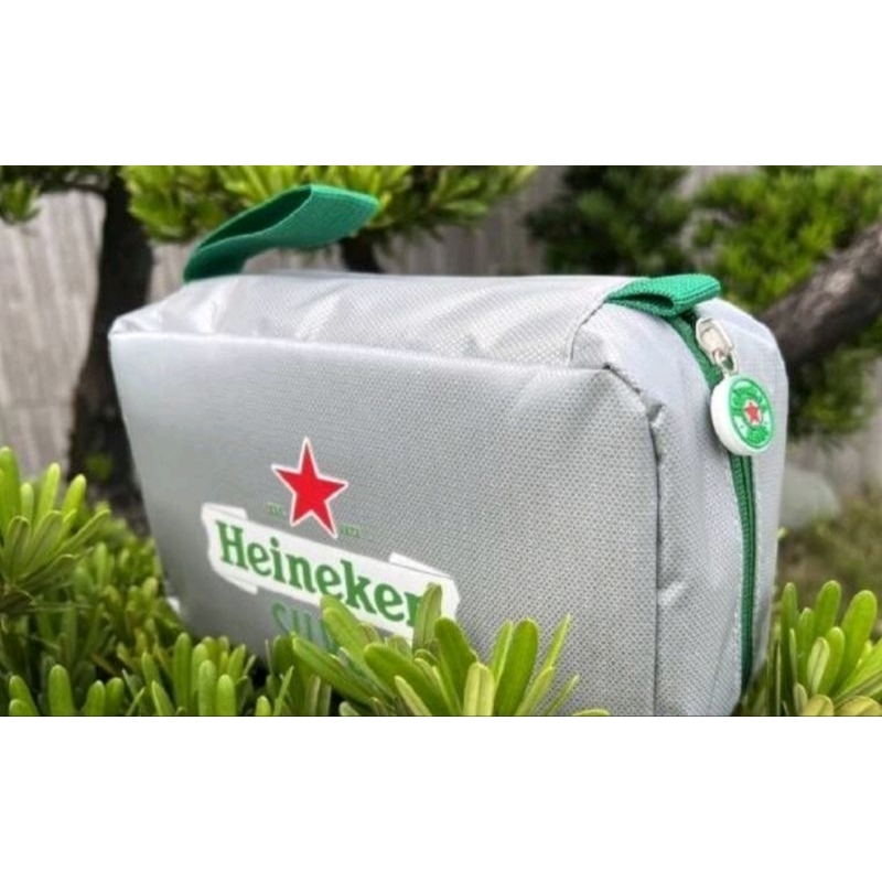 Heineken 海尼根星銀 收納包 盥洗包 旅行包 化妝包 過夜包
