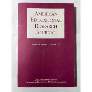 American educational research journal vol. 39 No.4