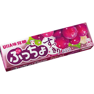 UHA 味覺糖 Puccho Chewing Candy 嚼糖 葡萄 x10 件 日本零食 日本直郵