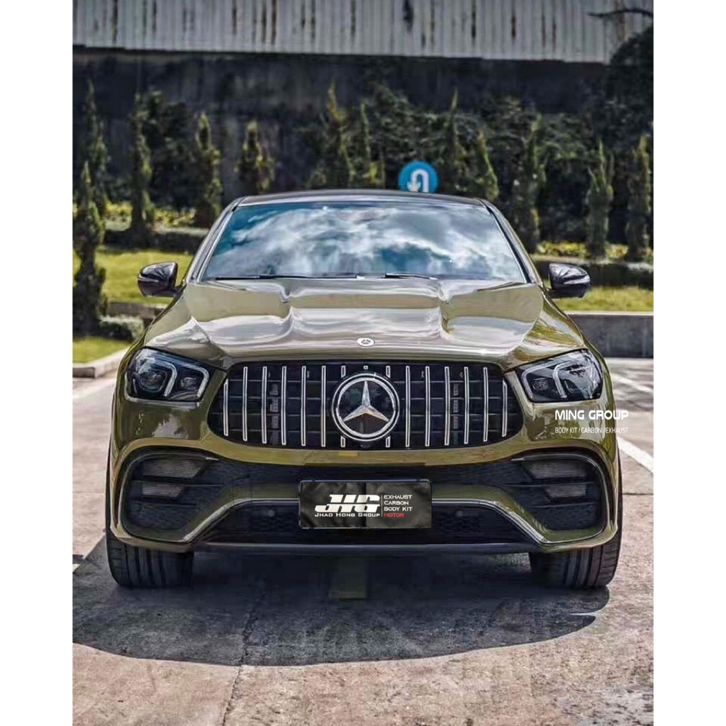 【MING GROUP國際】BENZ W292 Coupe 小改款 升級 GLE63樣式 前保桿 水箱罩 後下巴含尾飾管