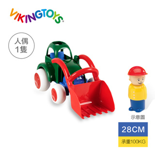 瑞典Viking toys維京玩具-Jumbo搬沙迪哥車(含1隻人偶)28cm 兒童玩具 玩具車 幼兒玩具 工程車 現貨
