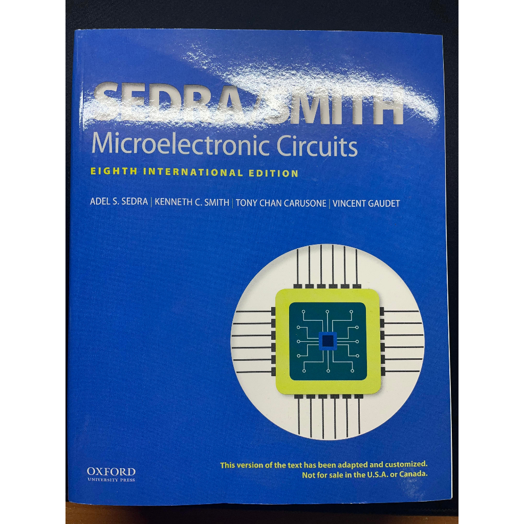 Microelectronic circuits 8/e (2021) Sedra Smith