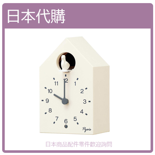 【日本】SEIKO PYXIS 自然 鳥叫 音樂 時鐘 掛鐘 鳥鳴 音量調整 整點報時 夜間停止 白 NA610