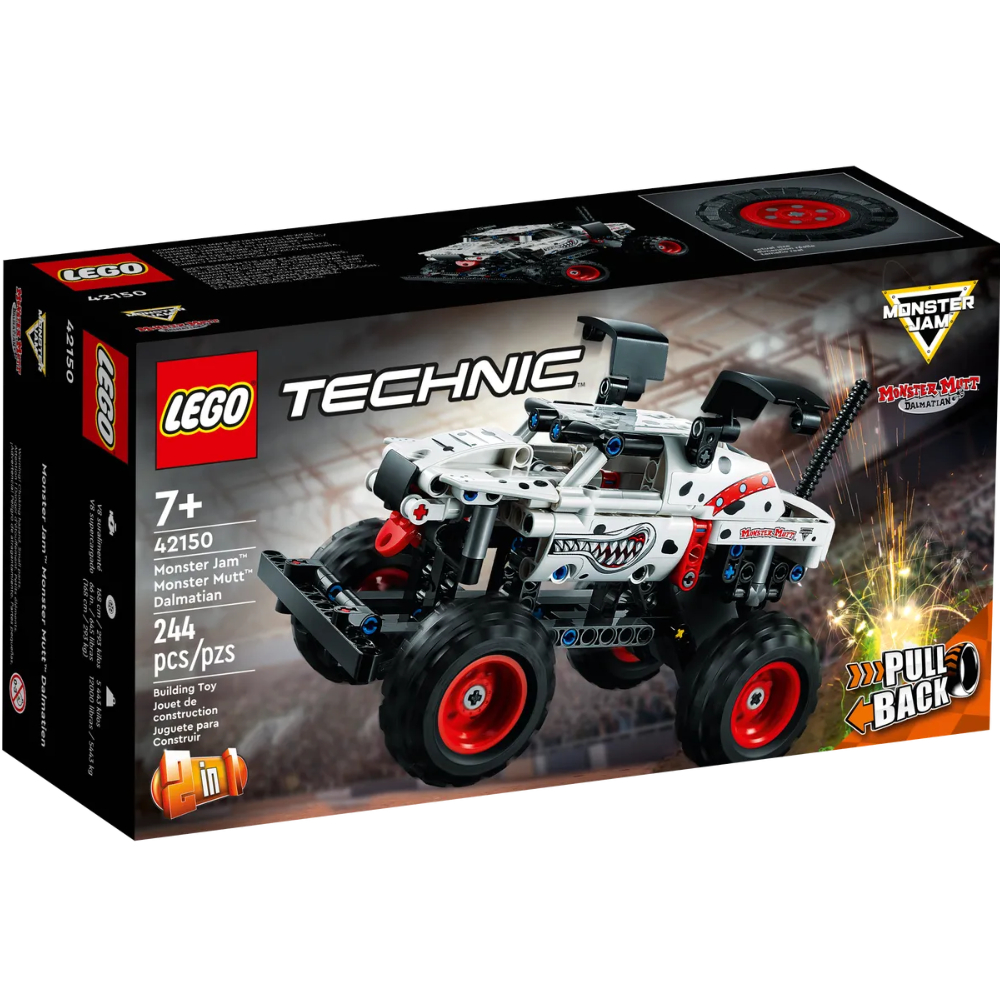 【宅媽科學玩具】LEGO 42150 迴力卡車 Monster Mutt