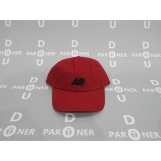 【Dou Partner】NEW BALANCE 經典刺繡 NB 棒球帽 老帽 紅色 LAH91014CR