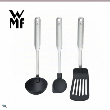 德國 WMF 調理工具三件組 不沾 鍋鏟 多功勺 湯勺 耐熱270度