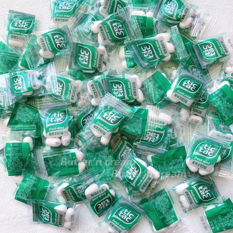 【奶油奶油】🉐️特價 現貨 美國 Tic Tac 薄荷涼糖 隨手包 10包一組