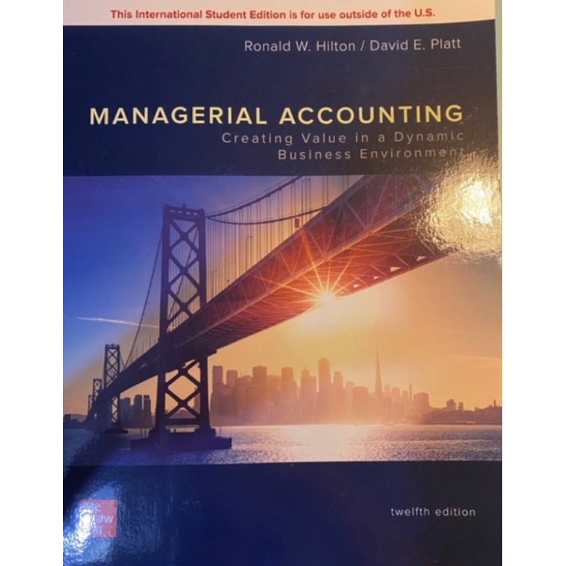 Managerial Accounting