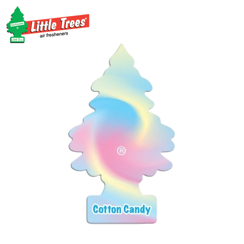 【Little Trees】美國原裝進口小樹芳香片-棉花糖 (1片裝) 香氛片 車內香氛 | 金弘笙