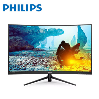 PHILIPS 322M8CP 32型 曲面 (寬)螢幕顯示器 I 福利品