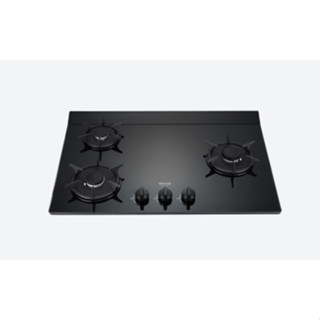 【鵝媽媽】可刷卡分期☆送標準安裝☆林內牌RB-L3710G(BR)(BL)☆檯面式日本防漏設計彩焱爐頭強化玻璃三口瓦斯爐