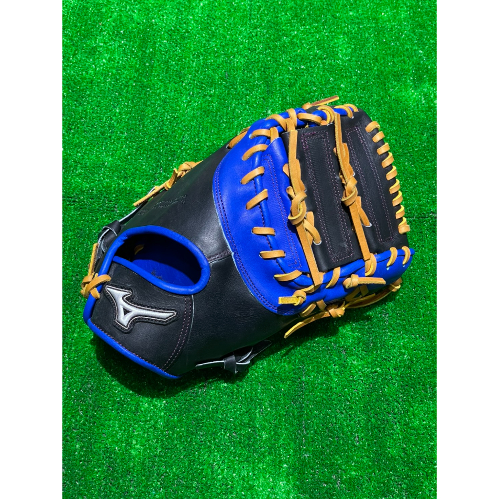 棒球世界MIZUNO 美津濃1ATFH22500 棒球手套 藍黑配色一壘手用特價