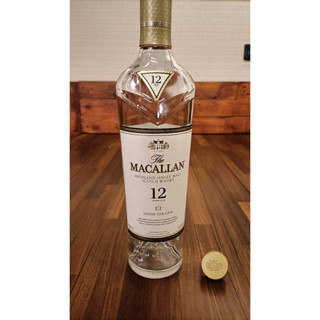 【繽紛小棧】麥卡倫 12年威士忌 空酒瓶
