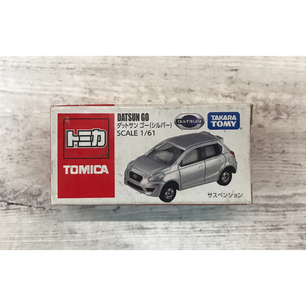 《GTS》TOMICA 多美小汽車 AS 特別版 DATSUN GO 銀 831372