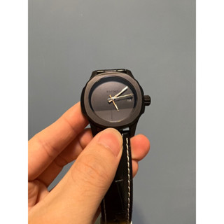 Seiko mod - 鸚鵡螺全黑霧面款 銀色閃電指標
