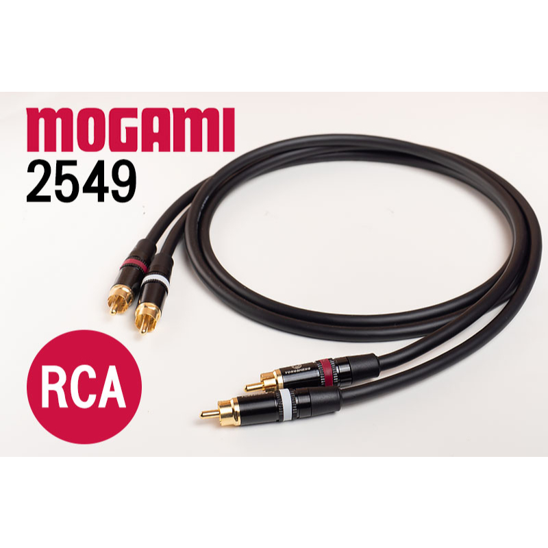 【訂製】日本Mogami 2549 RCA to RCA訊號線 (一對兩條)